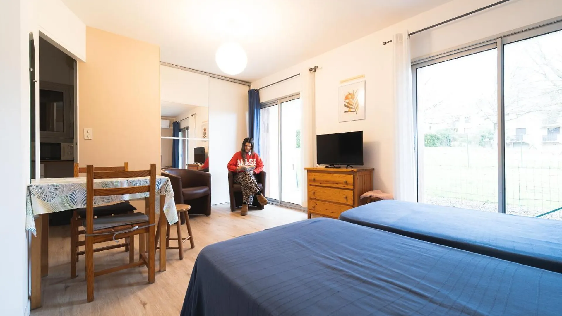 Les Mimosas - App 10 - Appartement Cosy Clim Balcon Cazaubon